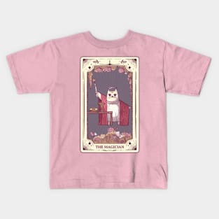 Cat Tarot Card Tarot Cards Cats Kids T-Shirt